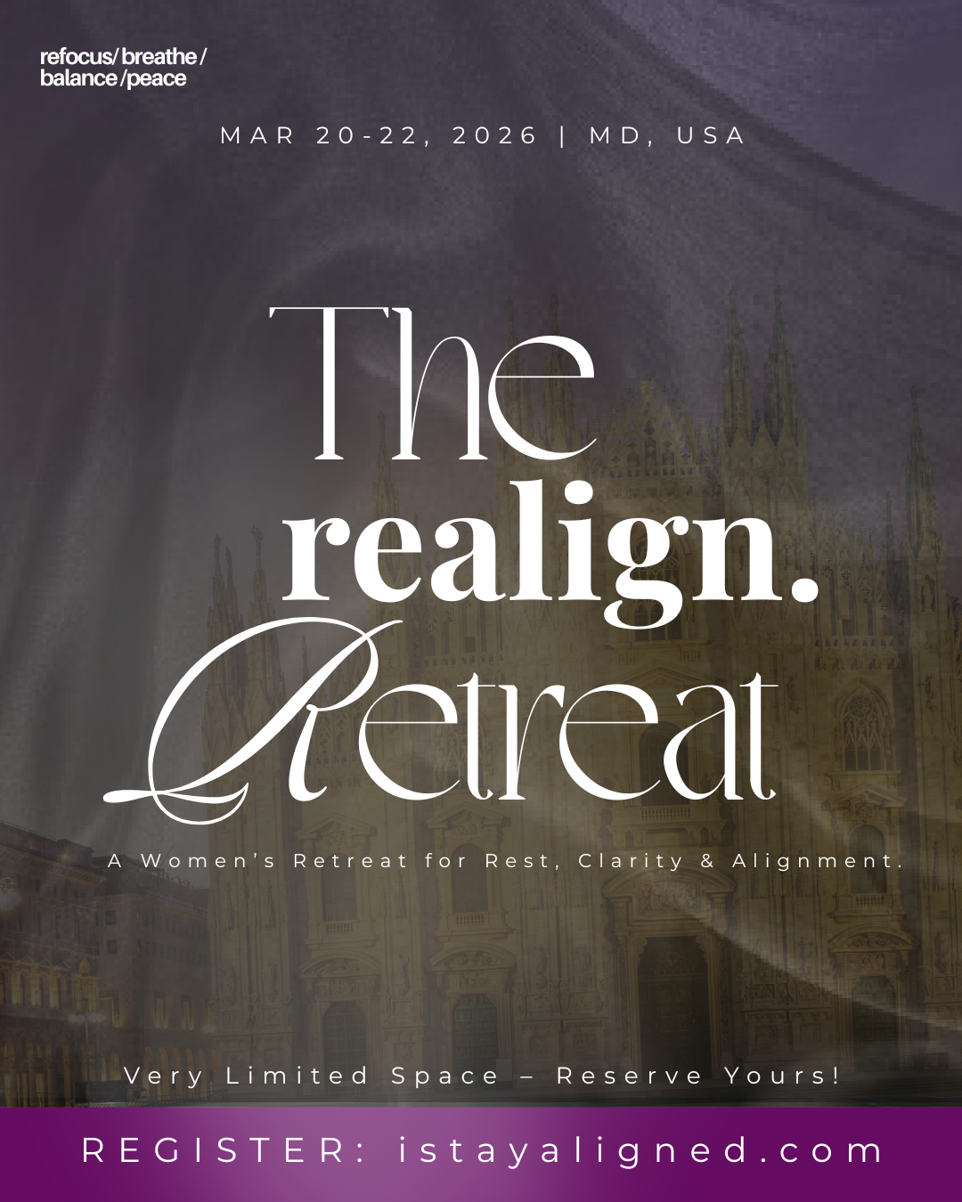 The realign. Retreat