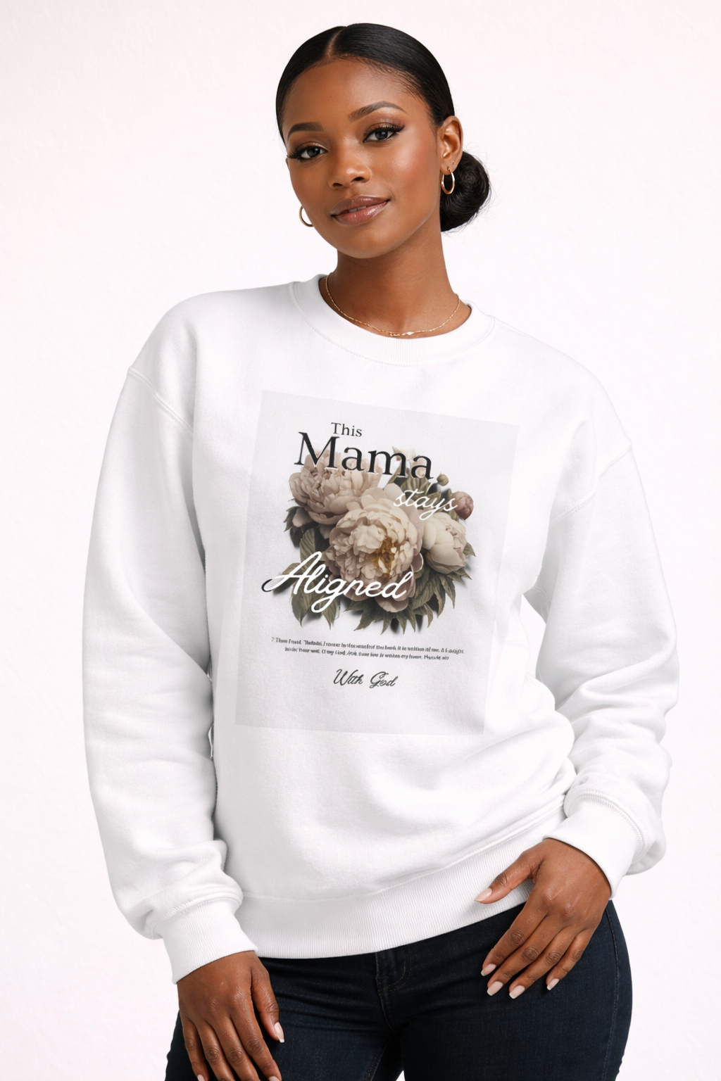 This Mama Stays Aligned Sweatshirt